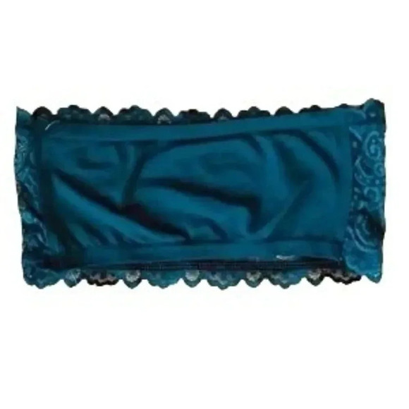 Free People Deepest Jade Lace Bandeau Bra - Picture 4 of 4